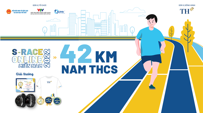 42 KM NAM THCS (S-Race Online miền Nam) - Thử thách chạy bộ - Unlimited Chain
