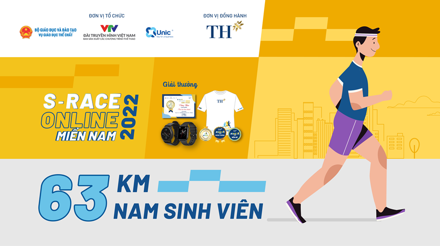 63 KM NAM SINH VIÊN (S-Race Online miền Nam) - Thử thách chạy bộ - Unlimited Chain