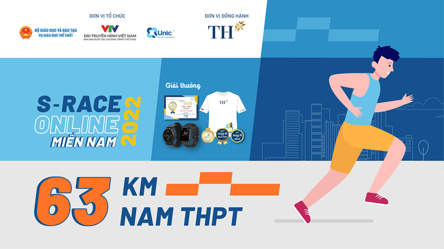 63 KM NAM THPT (S-Race Online miền Nam) - Thử thách chạy bộ - Unlimited Chain