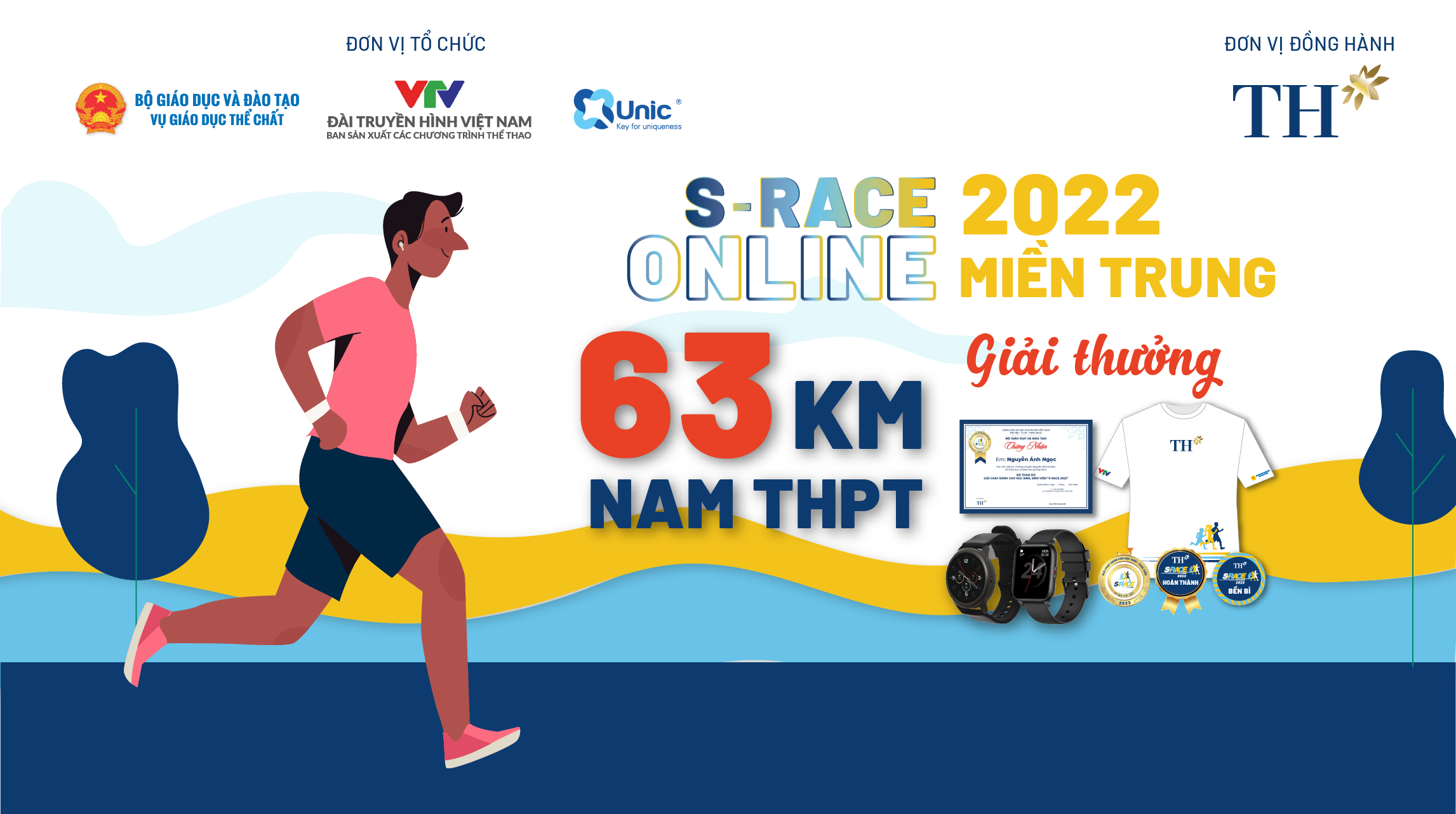 63 KM NAM THPT (S-Race Online miền Trung) - Thử thách chạy bộ - Unlimited Chain