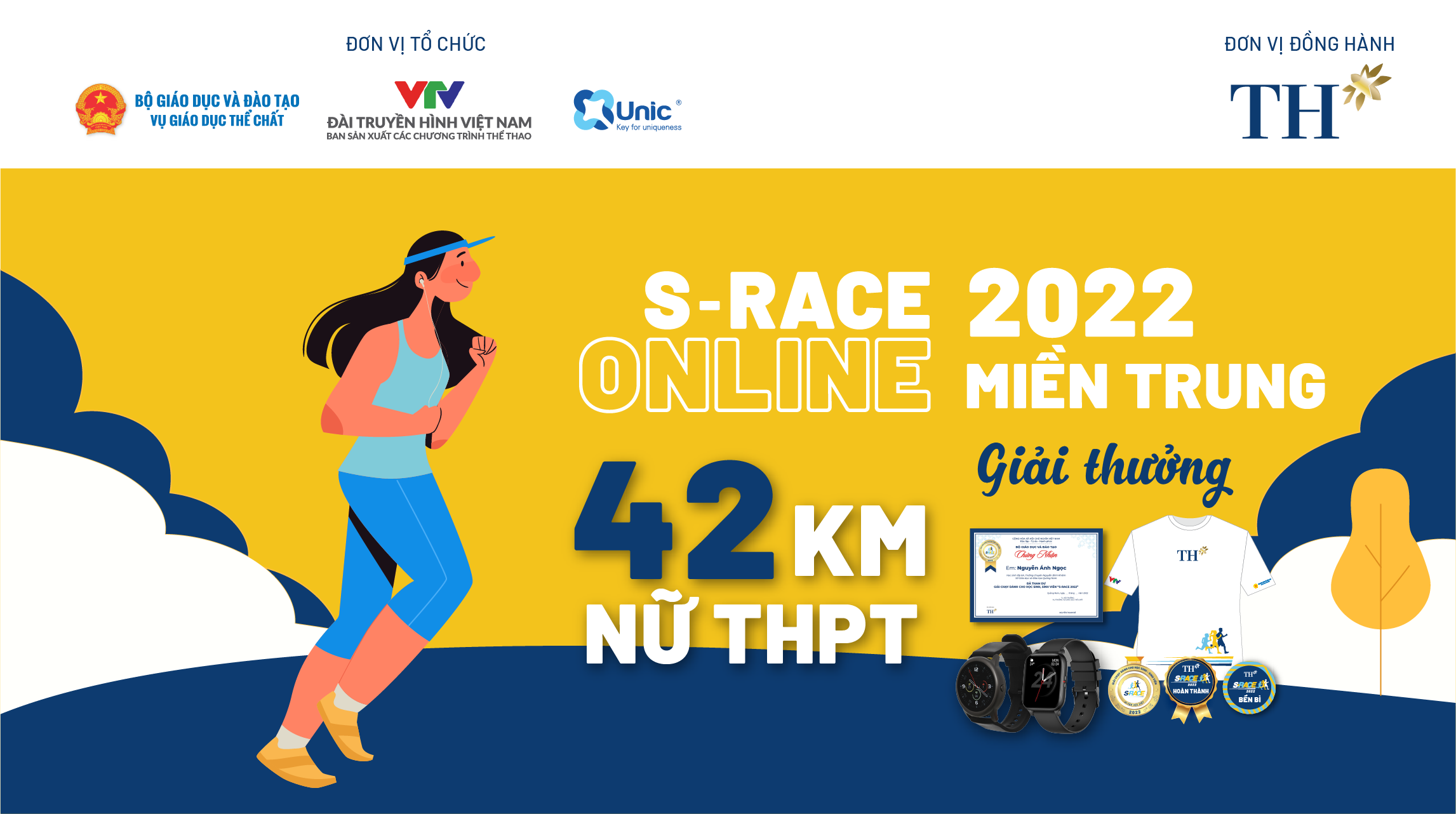 42 KM NỮ THPT (S-Race Online miền Trung) - Thử thách chạy bộ - Unlimited Chain