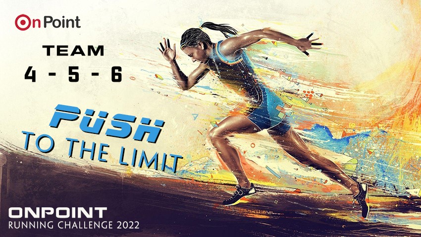 ONPOINT RUNNING CHALLENGE 2022 - PUSH TO THE LIMIT