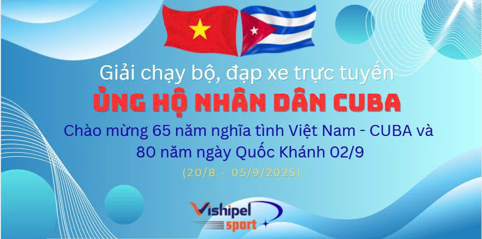 VISHIPEL - CHẠY ỦNG HỘ NHÂN DÂN CUBA