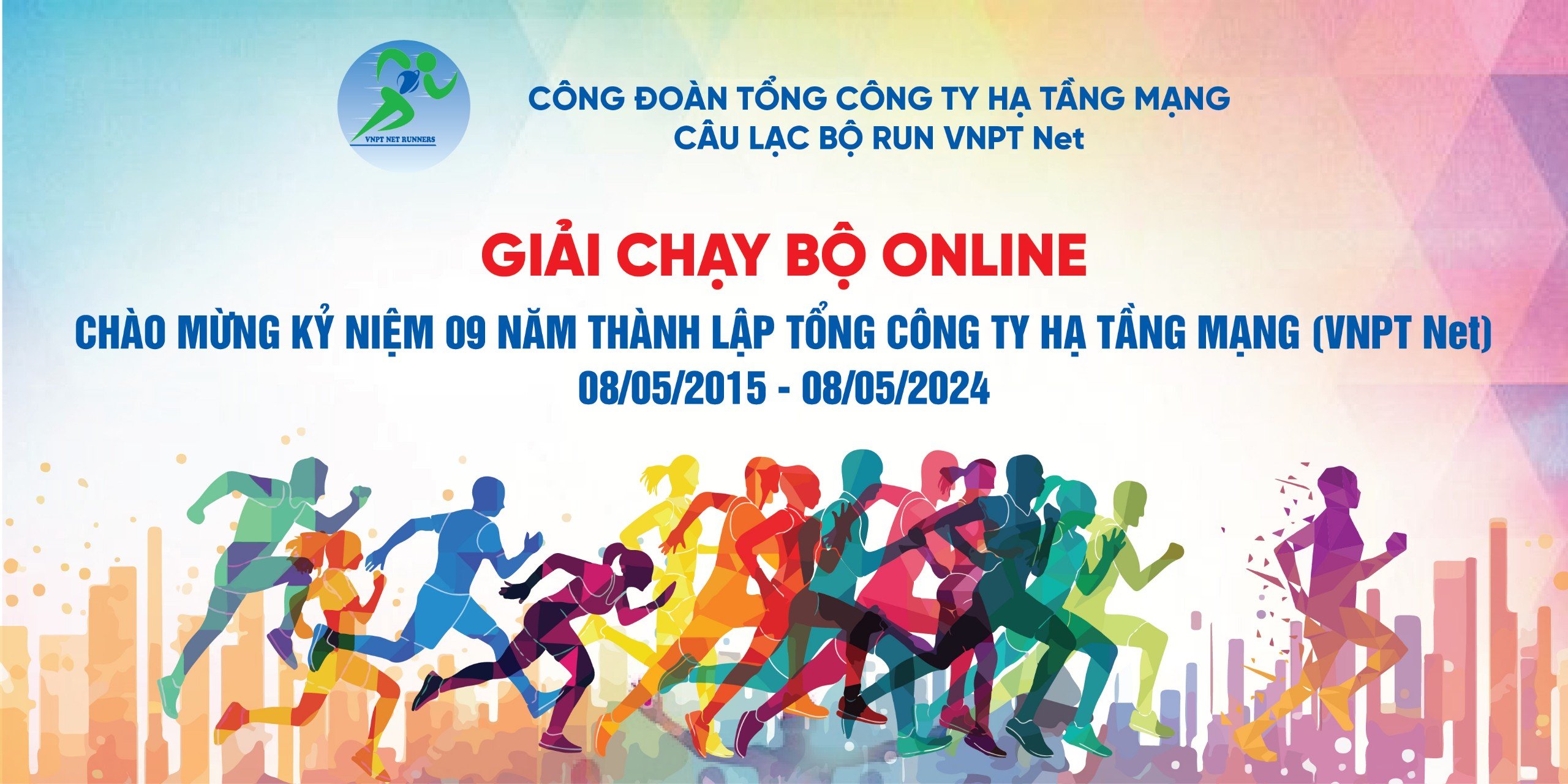 VNPT Net Runner - Chào mừng 9 năm ngày thành lập VNPT Net 8-5-2015 8-5-2024