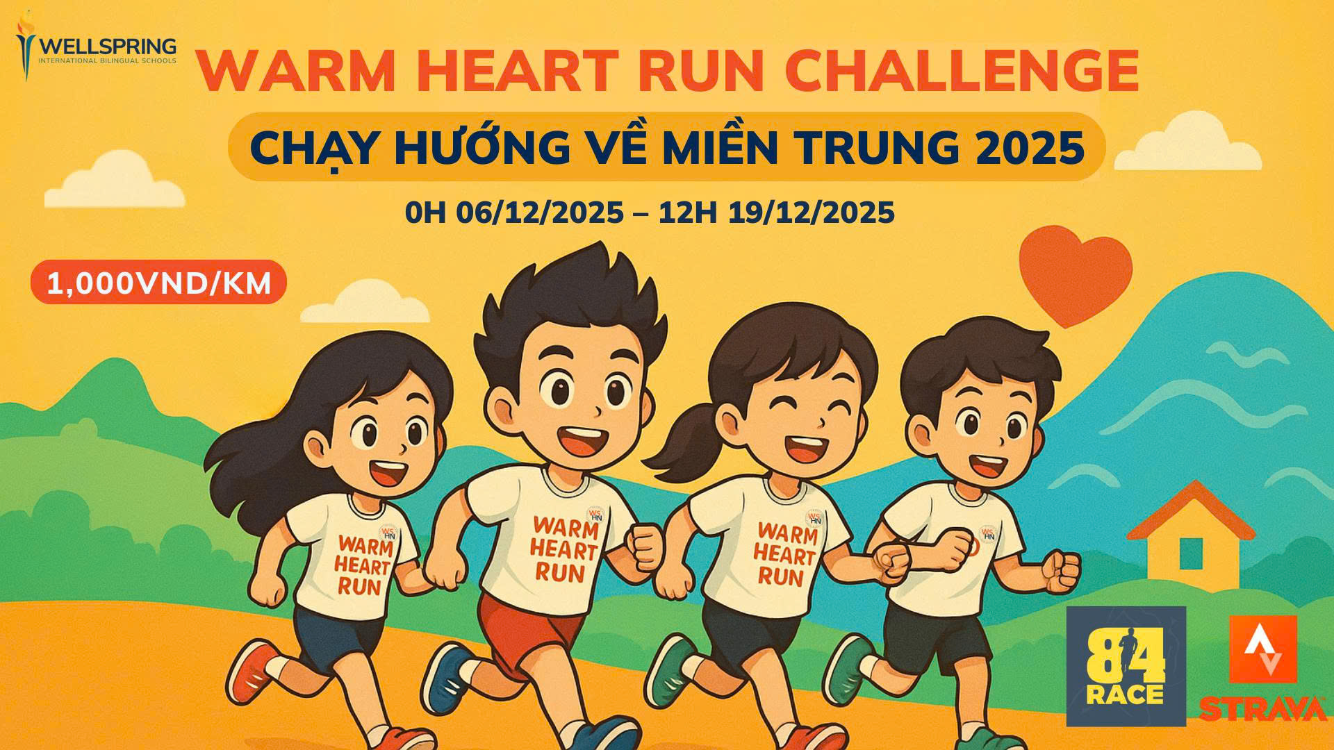 Warm Heart Run Challenge