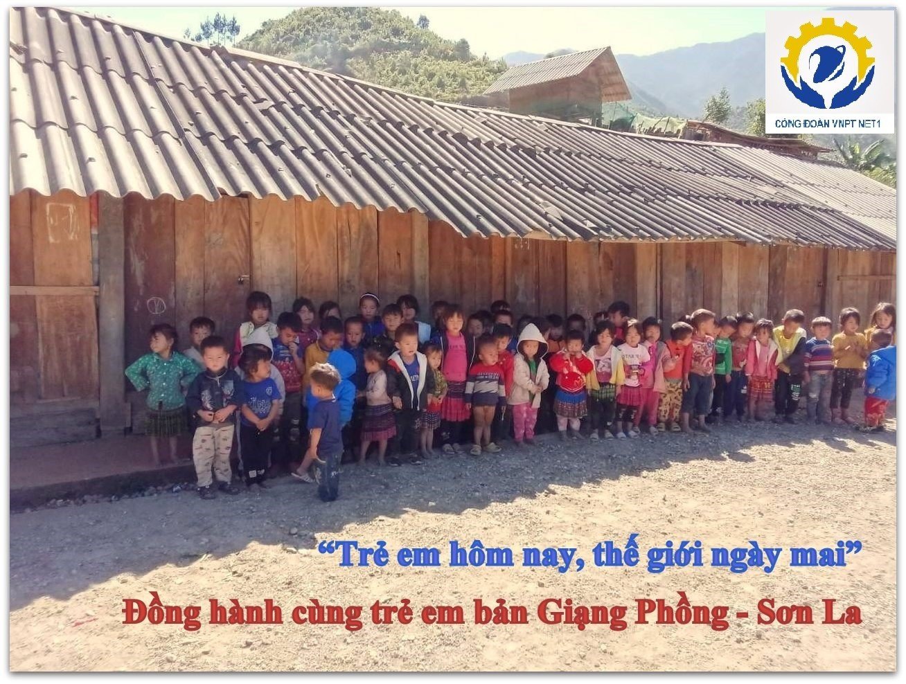 Đồng hành cùng trẻ em bản Giạng Phồng - Sơn La