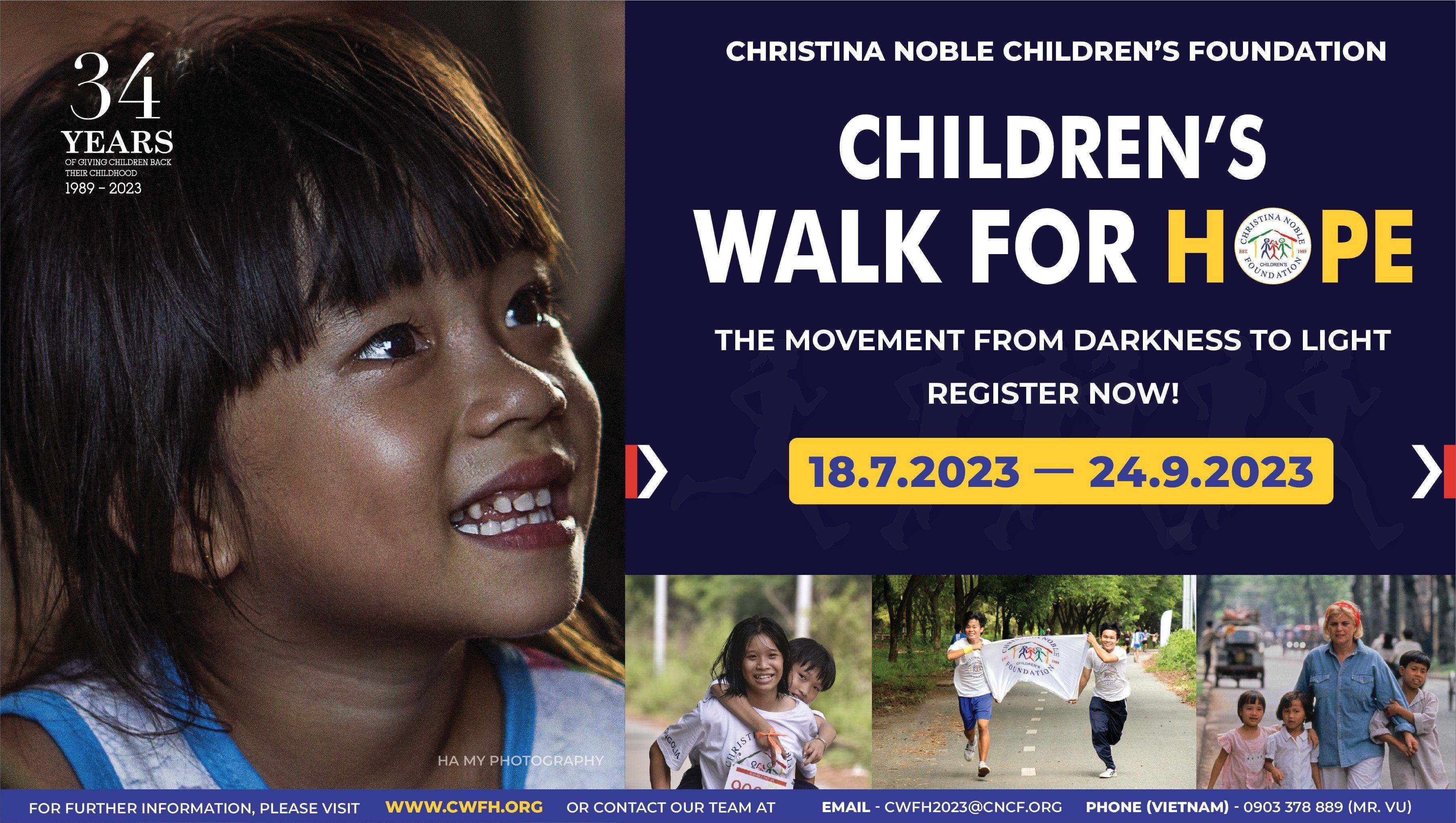 CHILDREN’S WALK FOR HOPE 2023 - Unlimited Chain