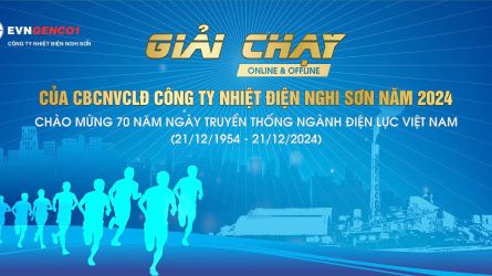 GIẢI CHẠY ONLINE CỦA CBCNVCLĐ CÔNG TY NHIỆT ĐIỆN NGHI SƠN NĂM 2024