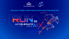 Giải chạy Kỷ niệm 33 năm thành lập Tập đoàn Công nghệ CMC