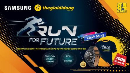 RUN FOR FUTURE - TRIỆU BƯỚC CHÂN ĐỒNG HÀNH CÙNG ĐOÀN THỂ THAO VIỆT NAM THAM DỰ OLYMPIC TOKYO 2021