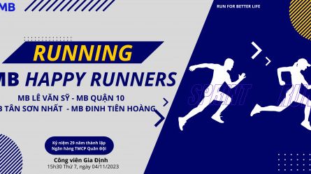 TĂNG TỐC VỀ ĐÍCH - MB HAPPY RUNNERS