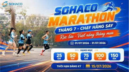 Sohaco Marathon 2026 -- THÁNG 7 - CHẠY HĂNG SAY