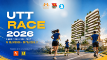 Giải chạy bộ trực tuyến Sinh viên UTT năm 2026