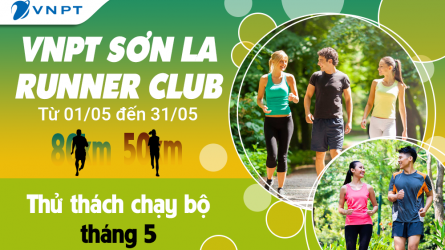 VNPT Sơn La - Thử thách chạy bộ tháng 5