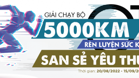 5000KM RÈN LUYỆN SỨC KHỎE - SAN SẺ YÊU THƯƠNG
