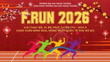 GIẢI F.RUN 2026 - Giải chạy bộ, đi bộ trực tuyến FTU - Mùa 6