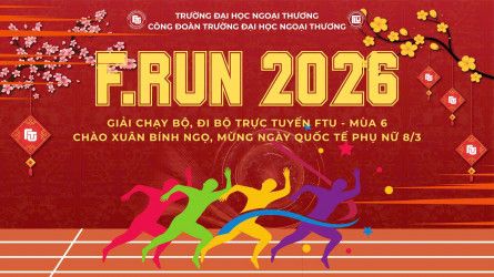 GIẢI F.RUN 2026 - Giải chạy bộ, đi bộ trực tuyến FTU - Mùa 6