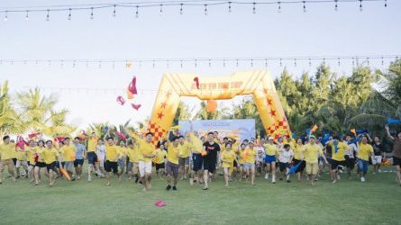 PVComBank IT Runners chạy cùng nhau