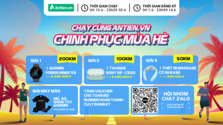 Chạy Cùng Antienvn Chinh Phục Mùa Hè