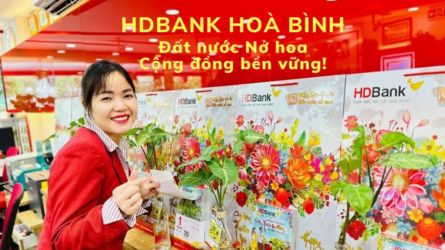 CHÀO MỪNG ĐẤT NƯỚC NỞ HOA 2024 - HDBANK HÒA BÌNH