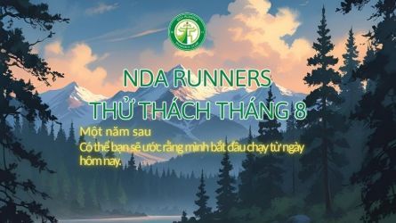 NDAR - Thử thách chạy bộ tháng 8-2025