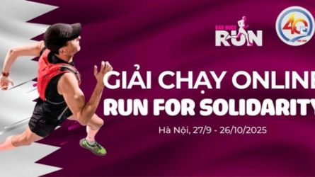 K40 HUCE RUN FOR SOLIDARITY-Challenge Tháng 09-2025