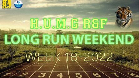 HUMG RUNNERS AND FRIENDS LONG RUN WEEKEND, W18 - 2022