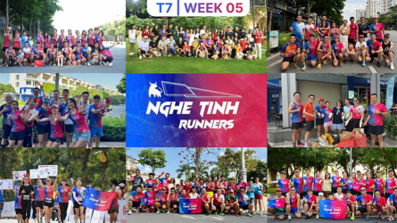 NGHỆ TĨNH RUNNERS - Thử thách Tuần 5 tháng 07 - 2026