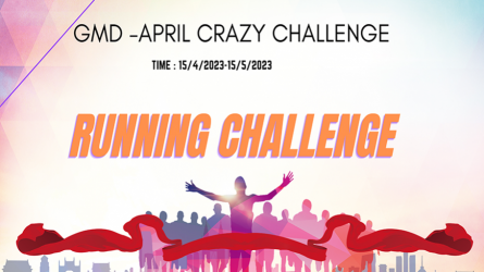 GMD -APRIL CRAZY CHALLENGE- RUNNING CHALLENGE