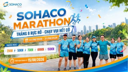 Sohaco Marathon 2026 -- THÁNG 8 RỰC RỠ - CHẠY VUI HẾT CỠ