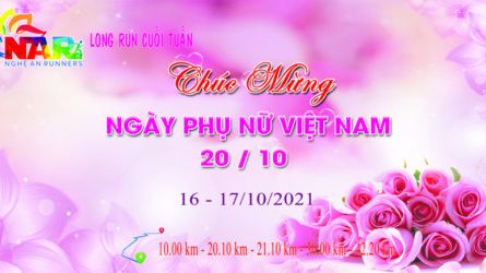 NAR - LONG RUN CUỐI TUẦN - CHÚC MỪNG NGÀY PHỤ NỮ VIỆT NAM - 20-10