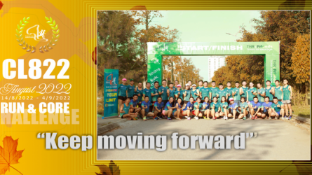 CL822 THR- KEEP MOVING FORWARD