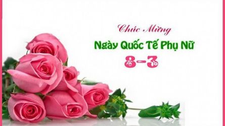 CHÀO MỪNG 8-3