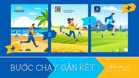 THỬ THÁCH MAVIN THÁNG 11 – BƯỚC CHẠY GẮN KẾT