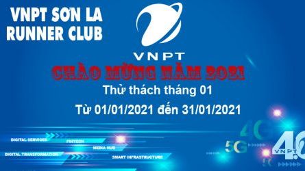 VNPT Sơn La Runner thử thách tháng 1