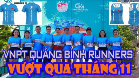 VNPT QUẢNG BÌNH RUNNERS VƯỢT QUA GIÔNG BÃO THÁNG 11