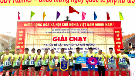SDV Runners Thử thách tháng 3 - Yêu thương một nửa thế giới