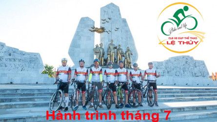 CLB xe đạp thể thao Lệ Thủy - Hành trình tháng 7