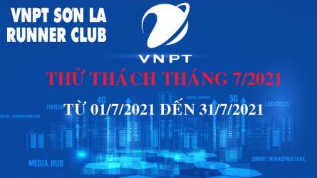 VNPT Sơn La Runner thử thách tháng 7