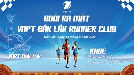 Chào mừng ra mắt VNPT Đắk Lắk Runner Club