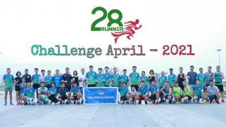 Hòa Bình Runners - Challenge tháng 4