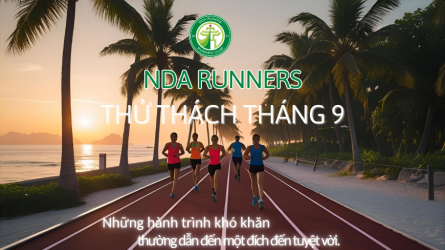 NDAR - Thử thách chạy bộ tháng 9-2025
