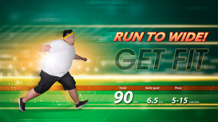 RUN TO WIDE