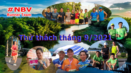 NBV Runner với Thử thách tháng 9 - 2021 mở rộng