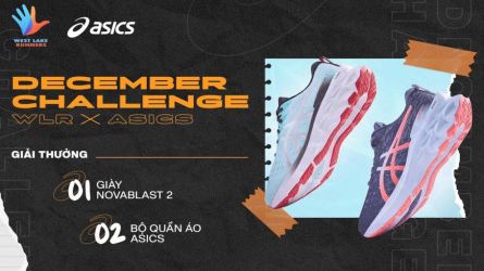 WLR x ASICS Challenge - Tháng 12