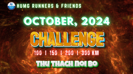 HUMG Runners and Friends October, 2024 Challenge
