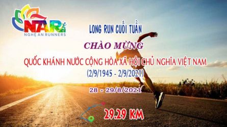 NAR - LONG RUN CUỐI TUẦN CHÀO MỪNG NGÀY QUỐC KHÁNH NƯỚC CỘNG HÒA XÃ HỘI CHỦ NGHĨA VIỆT NAM