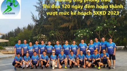 VNPT Net Runners - Hưởng úng phong trào thi đua 120 ngày đêm hoàn thành vượt mức kế hoạch sxkd 2023