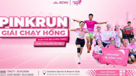 Pink Run 2026 Giải chạy Hồng