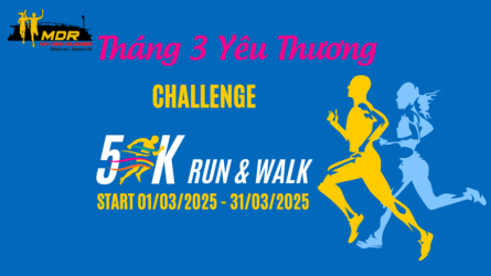Tháng 3 Yêu Thương Cùng Mỹ Đình Runners - MDR